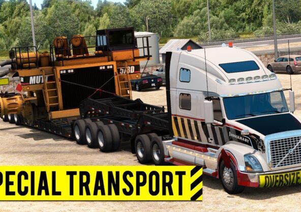 American Truck Simulator – Special Transport (DLC)