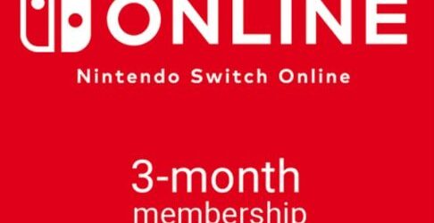 Nintendo Online 3 Month Subscription (EU)