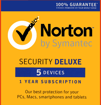 Norton Security Deluxe Multi Devices 2017 1 Year 5 PC